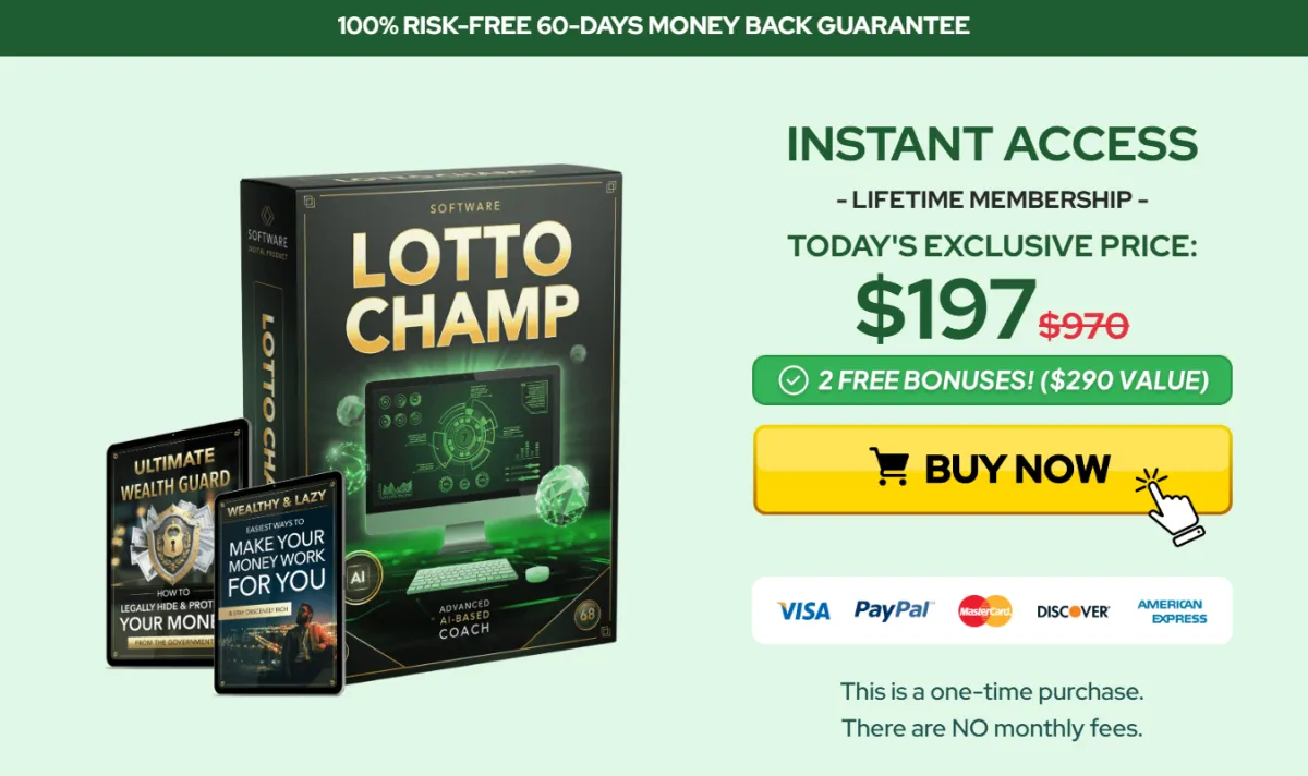 Lotto Champ Price 